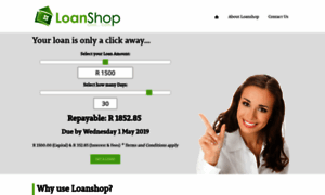 Loanshop.co.za thumbnail