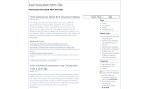 Loansinsurancetips.com thumbnail