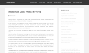 Loansonline-sa.co.za thumbnail