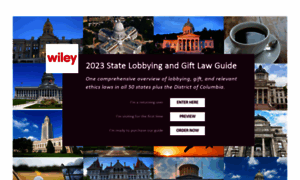 Lobbying-and-gift-survey.wileyrein.com thumbnail