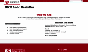 Lobobrainbar.unm.edu thumbnail