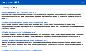 Locahost.net thumbnail