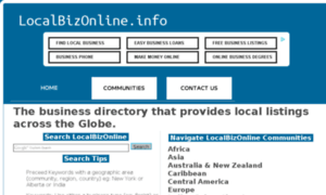 Localbizonline.info thumbnail