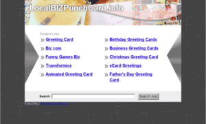 Localbizpunchcard.info thumbnail