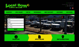 Localboysautosales.com thumbnail