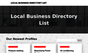 Localbusinessdirectorylist.com thumbnail
