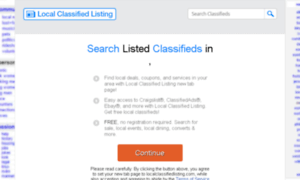 Localclassifiedlisting.com thumbnail