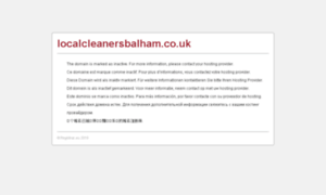 Localcleanersbalham.co.uk thumbnail