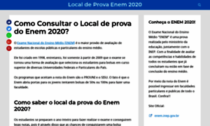 Localdeprovaenem2020.com.br thumbnail