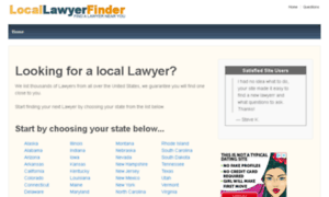 Locallawyerfinder.net thumbnail