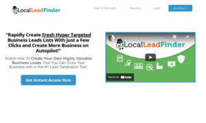 Localleadfinder.net thumbnail