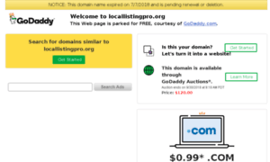 Locallistingpro.org thumbnail