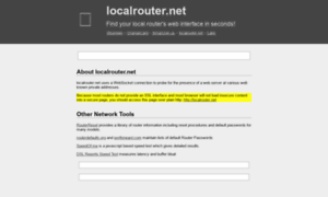Localrouter.net thumbnail