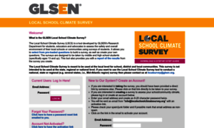 Localsurvey.glsen.org thumbnail