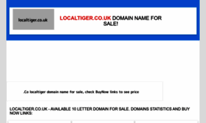 Localtiger.co.uk thumbnail