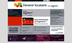 Locataireavecaquitanis.fr thumbnail