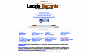 Locaterecords.com thumbnail