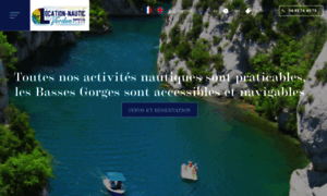 Location-bateaux-verdon.com thumbnail