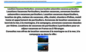 Locations-vacances-particuliers.info thumbnail