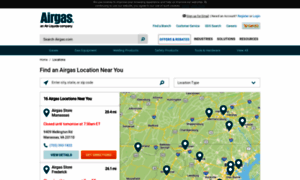 Locations.airgas.com thumbnail