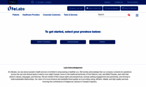 Locations.lifelabs.com thumbnail