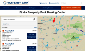 Locations.prosperitybankusa.com thumbnail