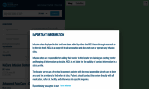 Locator.infusioncenter.org thumbnail