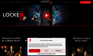 Lockedup-escapegame.com thumbnail