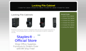 Lockingfilecabinetstore.com thumbnail