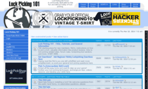 Lockpicking101.com thumbnail