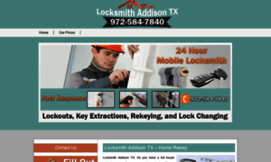 Locksmithaddisontx.com thumbnail