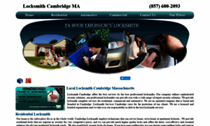 Locksmithcambridge-ma.com thumbnail