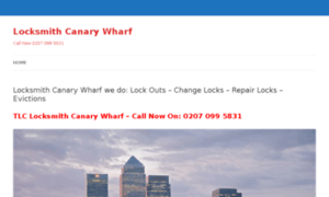 Locksmithcanarywharf.co.uk thumbnail