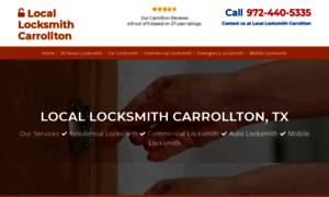 Locksmithcarrolltontx.net thumbnail