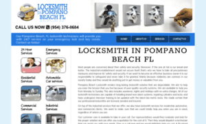 Locksmithinpompanobeachfl.com thumbnail