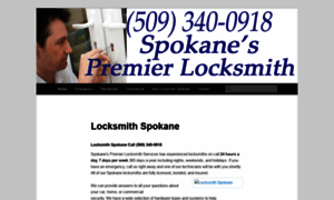 Locksmithinspokane.com thumbnail