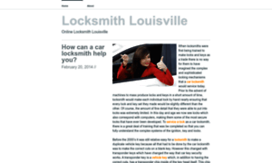 Locksmithlouisville.wordpress.com thumbnail