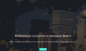 Locksmithpompanobeach.com thumbnail