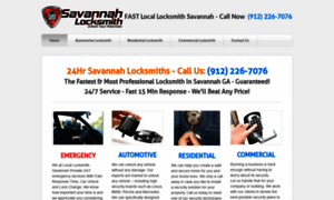 Locksmithssavannah.com thumbnail