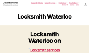 Locksmithwaterloo.ca thumbnail