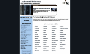 Locksmithweb.com thumbnail