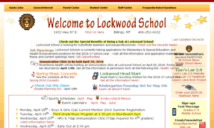 Lockwood.k12.mt.us thumbnail