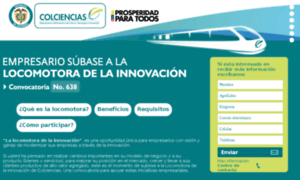 Locomotoradelainnovacion.colciencias.gov.co thumbnail