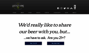 Locustlanecraftbrewery.com thumbnail