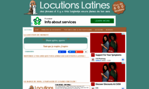 Locutions-latines.fr thumbnail