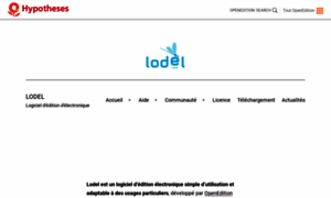 Lodel.org thumbnail