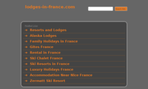 Lodges-in-france.com thumbnail
