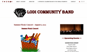 Lodicommunityband.com thumbnail