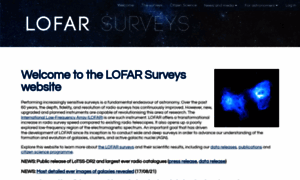 Lofar-surveys.org thumbnail