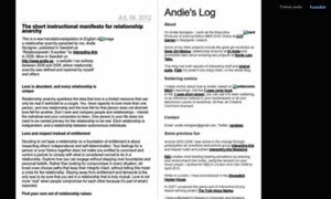 Log.andie.se thumbnail